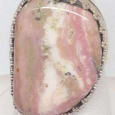 Rhodochrosite Ring