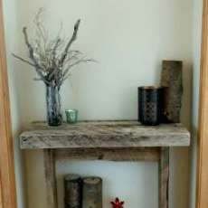 Barn Board Hall Table