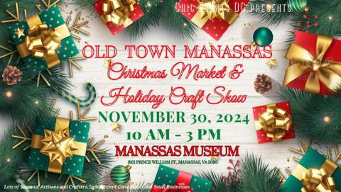 Old Town Manassas Christmas Market and Holiday Craft
