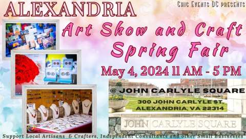 Old Town Alexandria Art Show and Spring Craft Fair