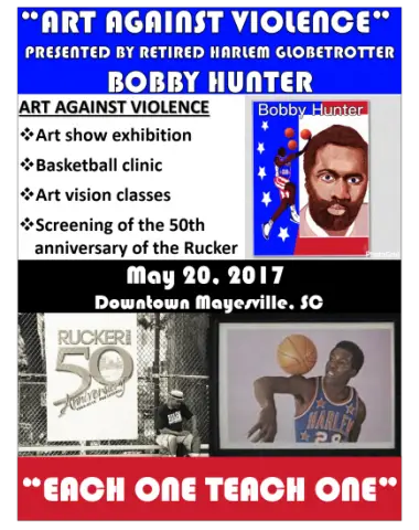 Former Harlem Globetrotter Bobby Zoro Hunter