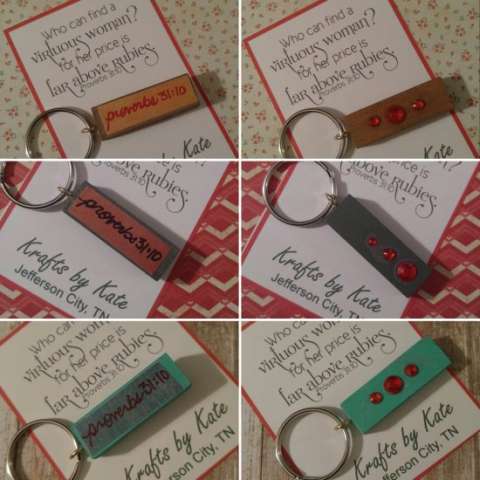 Proverbs 31:10 Keychains 1