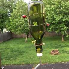 Small Green Hummingbird Feeder