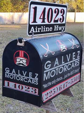 Custom Jumbo Mailbox With //Matching Reflective Address Sign