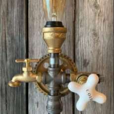 The White Porcelain COLD Knob Is the On/Off Switch.