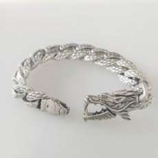 Sterling Silver Dragon Bracelet