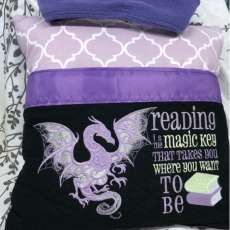 Book Pocket Pillow