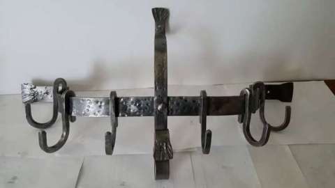 Hand Forged Steel Pot Rack