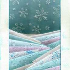 Iris Folded Winter Landscape