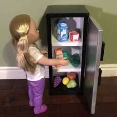 18 Doll Fridge