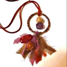 Combined Materials Necklace