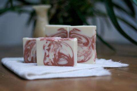 French Rose Clay and Silk Soap