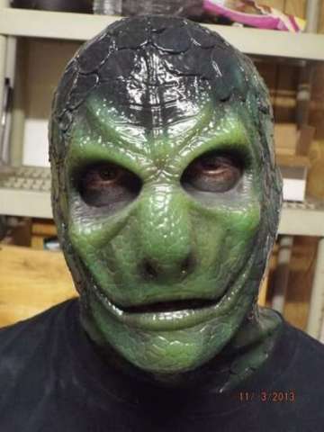 Silicone Lizard Mask