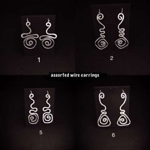 Assorted Wire Earrings