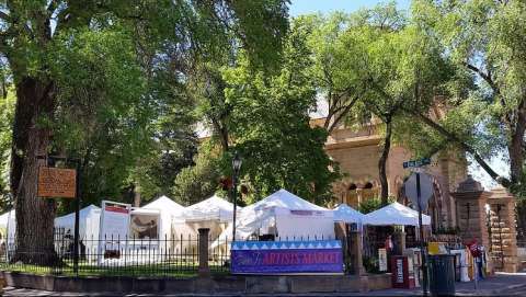Santa Fe Artists Market - October