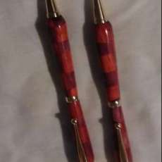 Purple Heart & Padauk - Pen & Pencil