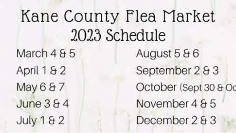 Kane County Flea Market - October