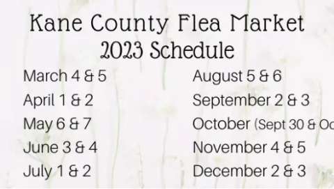Kane County Flea Market - November