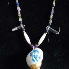 Lavender Sachet Necklace