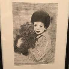 Young MJ With Pet Puppy