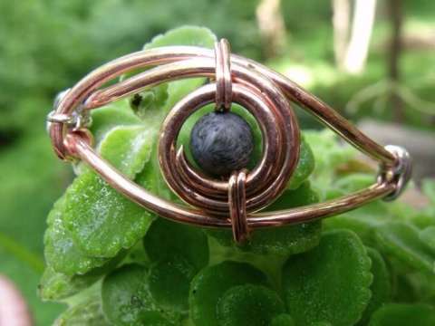 Handformed Copper Bracelet