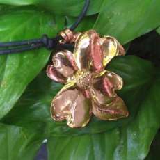 Handformed Copper Pendant