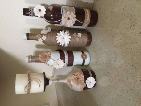 Wine Bottle Decor