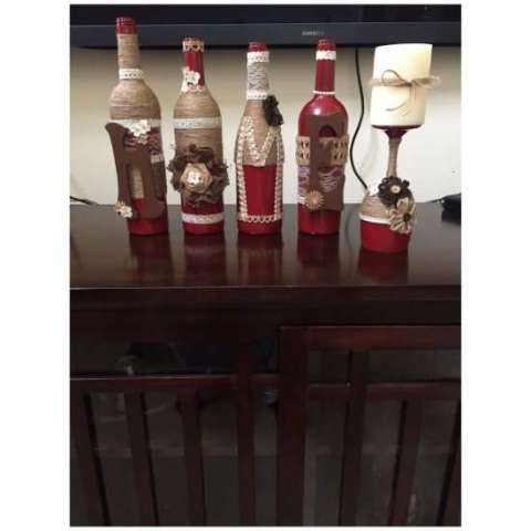 Wine Bottle Decor