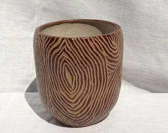 Wood Grain Vase