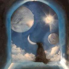 Athena in the Window