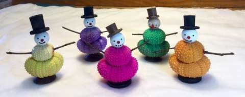 Sea Urchin Snow Men