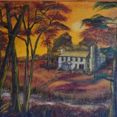 Bates-Geer House in Autumn