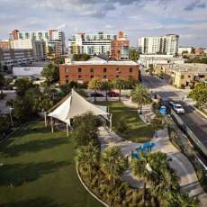 Our Beautiful Neighborhood Surrounded by High-Rises