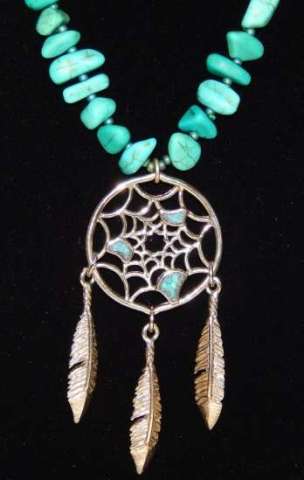 Tribal Turquoise - Necklace