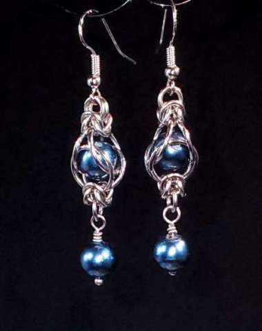 Midnight Blue Capture Earrings