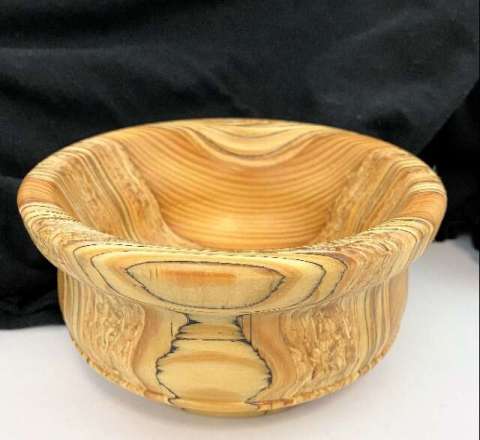 Spalted Hickory Bowl