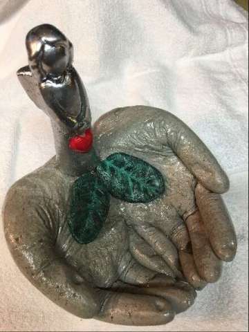 Garden Hands With Angel