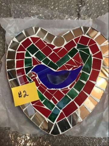 Garden Heart Stepping Stone