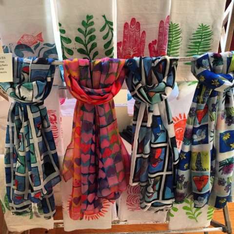Tea Towels and Scarves