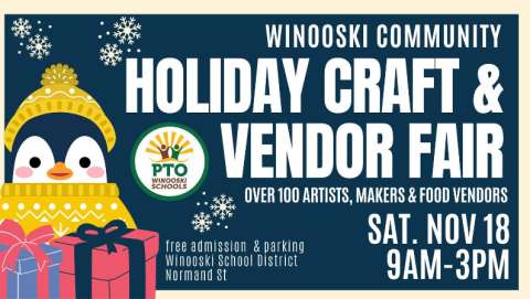 Winooski PTO Holiday Craft & Vendor Fair