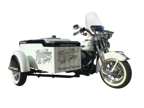 2003 Harley Ice Cream Motorcycle