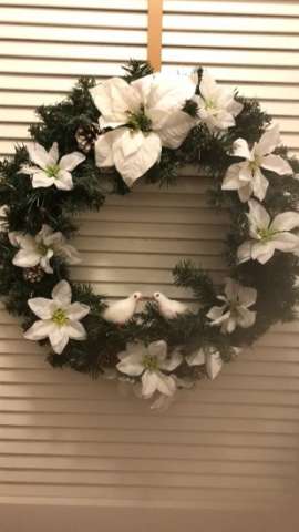 Love Bird Holiday Wreath