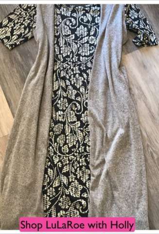 Lularoe XL Julia Dress, L Joy Vest