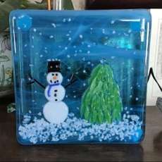 Snowman Light Box