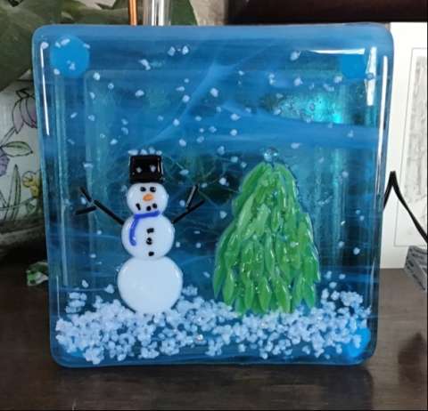 Snowman Light Box