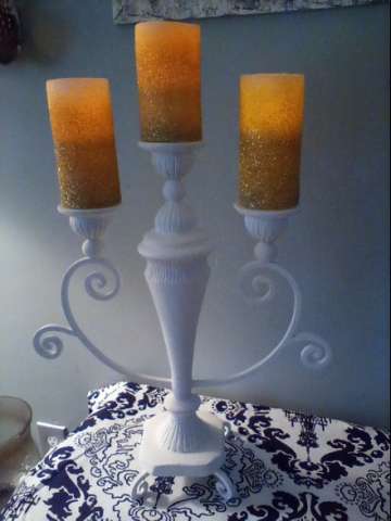 White Candleabra