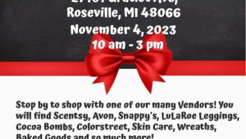 Pre-Black Friday Craft and Vendor Market - Roseville