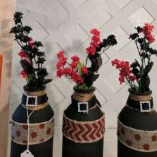 Set of 3 Designer Vases