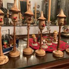 Lamp Post Bird Houses