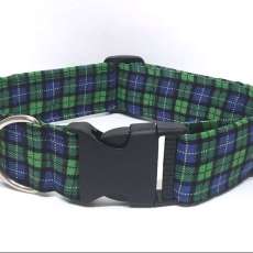 Plaid Dog Collar